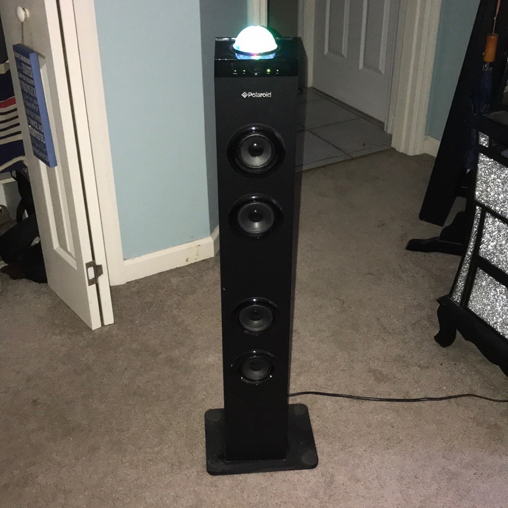 bluetooth light up polaroid speaker